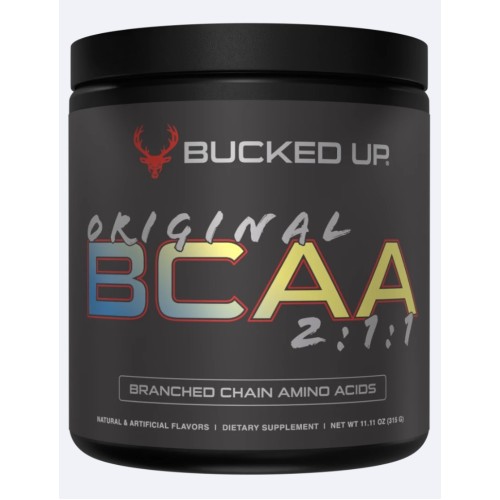 BUCKED UP, PREMIUM Original BCAA 2:1:1, вкус Blue Pineapple (Голубой ананас), 315 г (30 порций)